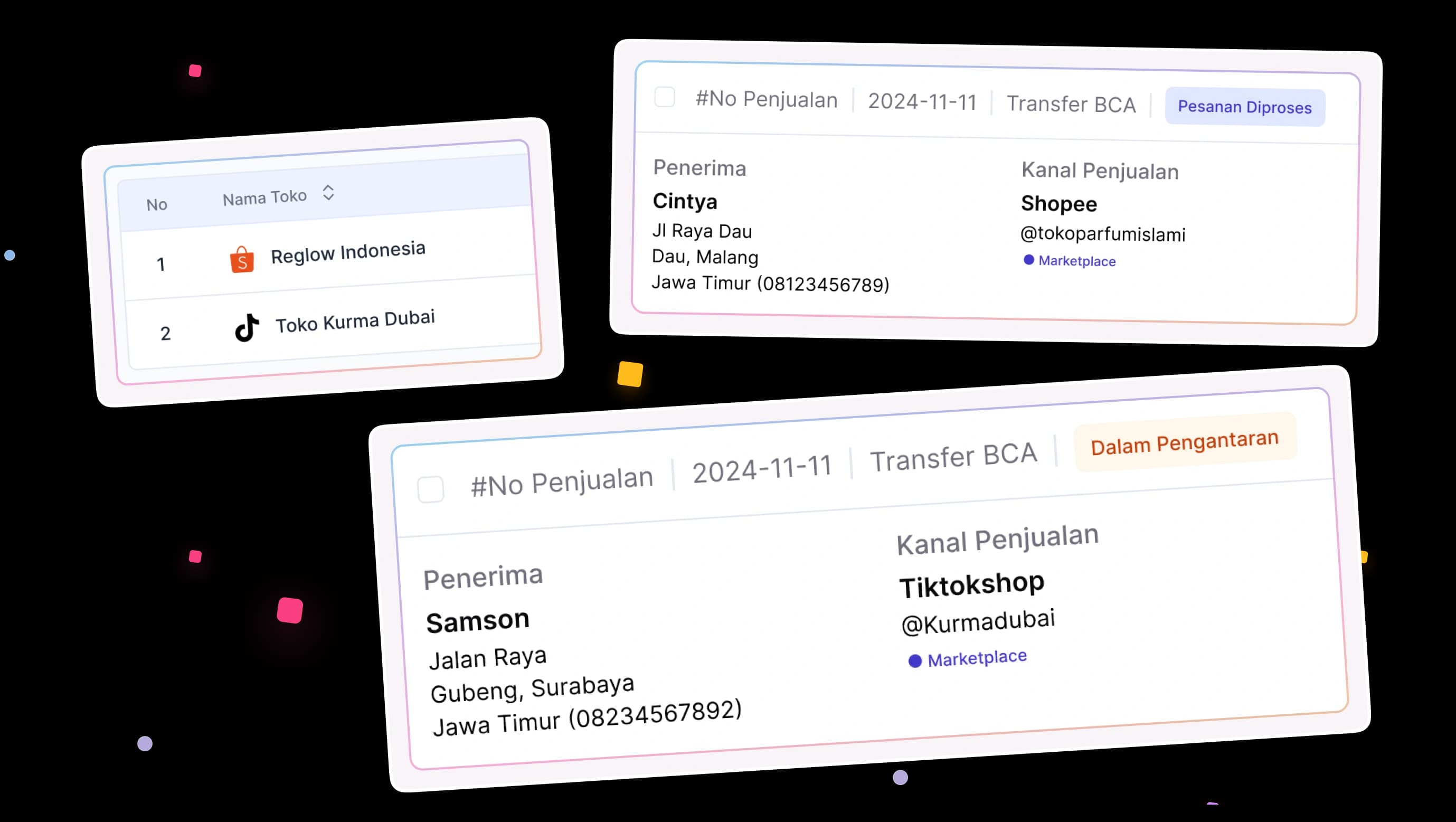 Dashboard Marketplace